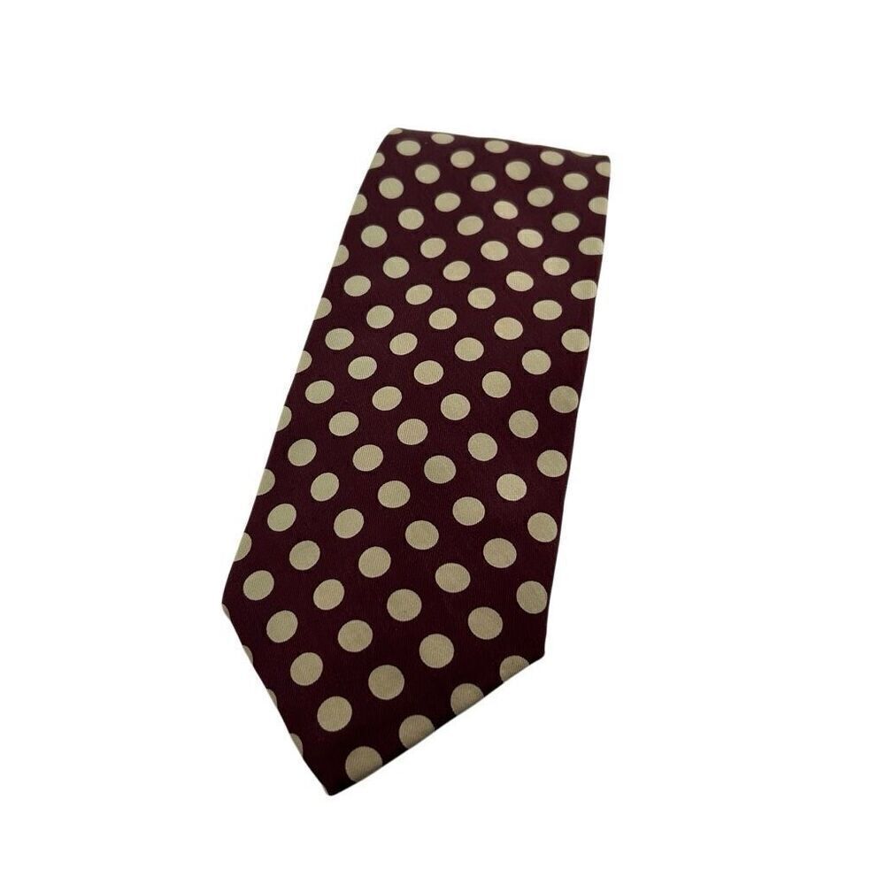 Robert Talbott Hand Sewn for Spaulding's Chicago SilkβTie Necktie Dots